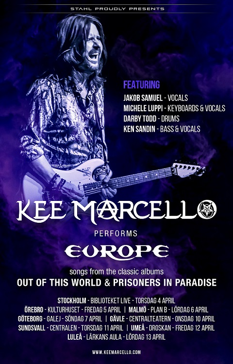 KEE MARCELLO performs EUROPE
