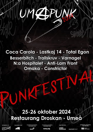 UMAPUNK 2024 - LÖRDAG 26 OKTOBER