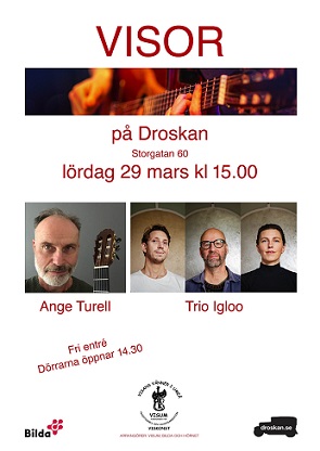 Folkmusik med Ange Turell och Trio Igloo